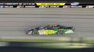 2009 Meijer 300  Derrike Cope amp Kenny Hendrick Crash [upl. by Madox]