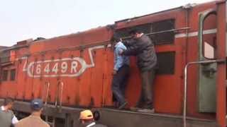 THROWING STONE ON RUNNING TRAIN [upl. by Ashil]