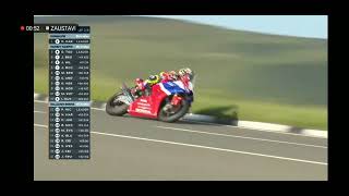 Peter Hickman crash on Iom TT [upl. by Halbert]