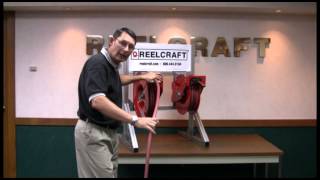 Reelcraft How to adjust spring tension [upl. by Bergerac]