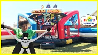 Bounce House Fun for Kids playground playtime Giant Inflatable slides Children Play Center [upl. by Hirsch]