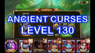 Hero Wars Beating Ancient Curses Level 130 [upl. by Tankoos]