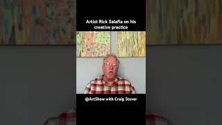 Artist Rick Salafia on his creative process ricksalafia artshow [upl. by Creedon]