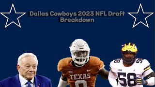 Dallas Cowboys Draft Breakdown [upl. by Ethbinium]