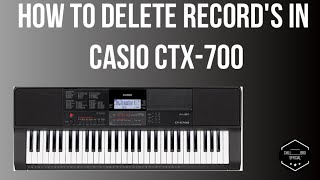 How to delete records in ctx700 easy tutorial [upl. by Bettencourt]