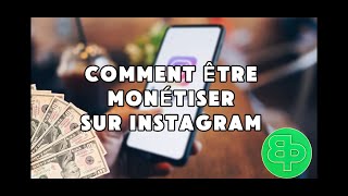 comment etre monetiser sur instagram [upl. by Narayan919]