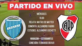 🔴GODOY CRUZ vs RIVER PLATE  LIGA PROFESIONAL  EN VIVO [upl. by Jethro]