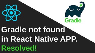 gradle command not found  React Native  Resolved  Hindi [upl. by Eynttirb]