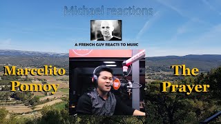 First Time Reaction Marcelito Pomoy The Prayer Celine DionAndrea Bocelli  What a voices [upl. by Shana]