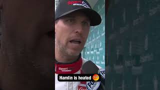 Denny Hamlin calls out Chase Elliott for throwing a tantrum 🫢 dennyhamlin chaseelliott NASCAR [upl. by Liagaba]