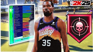 NBA 2K25 THE REAL KEVIN DURANT BUILD LIVE 200K SUB GRIND  TRYING OUT NEW JUMPSHOT [upl. by Anrapa]