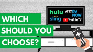 Best Streaming TV Service YouTube TV vs Hulu Live vs Sling TV vs ATampT TV Now [upl. by Reynold]