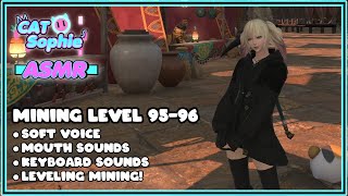 Lets level mining together  FFXIV  ASMR Gaming  Mouth amp Keyboard Sounds [upl. by Tedra]