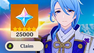 Can You Earn 25000 Primogems In 24 Hours [upl. by Vachill928]