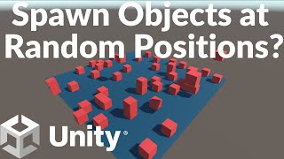 Spawn Objects at Random Position in Unity [upl. by Weisler]