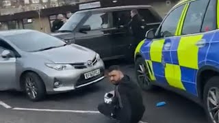 Part 1 Bradford Police vs Range Rover  Leaves Destruction On Barkerend Road  Bradford [upl. by Terryn]