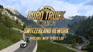 Euro Truck Simulator 2  Switzerland Rework Trailer [upl. by Adnuhsar]