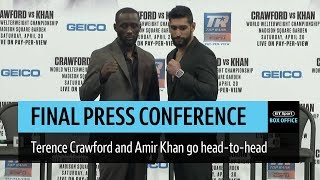 Full Terence Crawford v Amir Khan final press conference [upl. by Morgun]