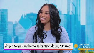 Singer Koryn Hawthorne Talks New Album On God [upl. by Hamforrd844]