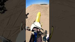 HUGE DUNE JUMP motocross dirtbike [upl. by Candide525]