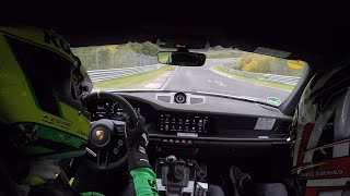 Kévin Estre passenger lap on the Nordschleife  Porsche 911 GT3 RS 992 [upl. by Saraiya485]