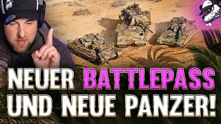 Neuer Battlepass ab März mit neuen Reward Panzern World of Tanks  Gameplay  Deutsch [upl. by Sailesh]