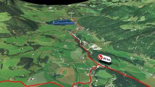 Challenge KaiserwinklWalchsee 2018 race course [upl. by Ynneh]