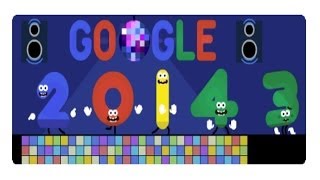 New Year 2014  Google Doodle [upl. by Leshia]