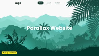 Creating a Stunning Parallax Scrolling Website with HTML CSS and JavaScript [upl. by Adrea]