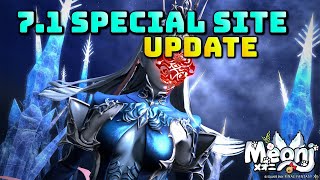 FFXIV 71 Special Site Update  Alliance Raid Gear  Ultimate  Chaos Raid [upl. by Smiley97]