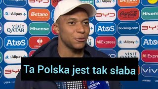 MBAPPE PO MECZU Z POLSKĄ [upl. by Leonidas]