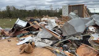 10252021 Fredericktown MO  Destruction from the Ground  Homes in Pieces [upl. by Quiteria]