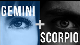 Gemini amp Scorpio Love Compatibility [upl. by Athene352]