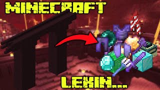 Minecraft lekin nether fortnessda epic narsalar bor  Ozbekcha minecraft kayzo [upl. by Neram]