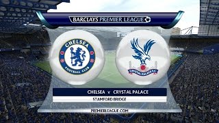 Chelsea FC vs Crystal Palace  03052015  Barclays Premier League  FIFA 15 [upl. by Leila]