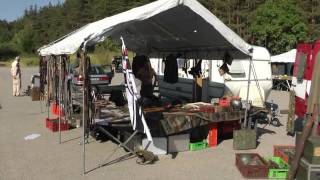 Militariamarkt beim Fahrzeugtreffen 2014 der IG Militärfahrzeugfreunde Weißenburg [upl. by Nnyllatsyrc]