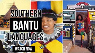 Southern Bantu Languages [upl. by Arihaz]