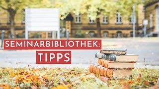 Was sollte ich über die Seminarbibliothek der Germanistik wissen [upl. by Trebuh988]