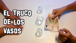 ✔ La Apuesta de los Vasos Truco Apuesta Magia [upl. by Annawik52]