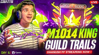 ⚡ GUILD TRIALS DAY 6 M1014 RAGE MODE 💥 LEGENDARY BATTLE 🏆  FREE FIRE IN TELUGU dfg freefire [upl. by Tavy]