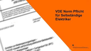 VDE Norm Pflicht Werkstattausrüstung für Selbständige Elektriker [upl. by Isola507]