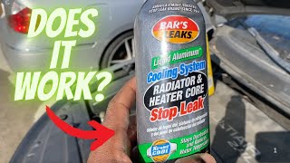 DOES RADIATOR STOP LEAK WORK [upl. by Narmi]