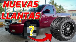 LLANTAS TODO TERRENO a mi chevy “4x4”  SHESHELED [upl. by Blayze]