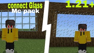 connect Glass Addon For Minecraft Pocket Edition 121 Mcpe 121MRHERO GAMERZ [upl. by Hayashi]