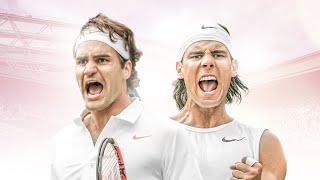 Roger Federer v Rafael Nadal  The Greatest Rivalries at Wimbledon [upl. by Ladnor]