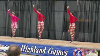 Highland dancing at the Glengarry Highland Games in Maxville ON [upl. by Earl]