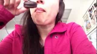 FIRST ASMR VIDEO  SASSESNACKS  LOST VAULT  Opening amp Eating Mallomars ASMR Whisper [upl. by Nnyledam]