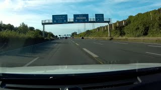 Unterwegs auf der A3 zwischen Ratingen und Köln [upl. by Nnaaihtnyc880]