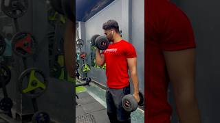 Big Bicep 💪 exercise at gym youtubeshorts fitness gym [upl. by Kipp]