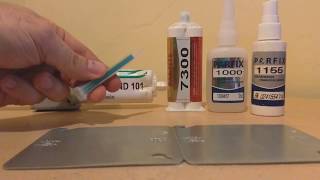 Comparing Epoxies Methacrylates and Instant Adhesives Cyanoacrylates [upl. by Chauncey839]